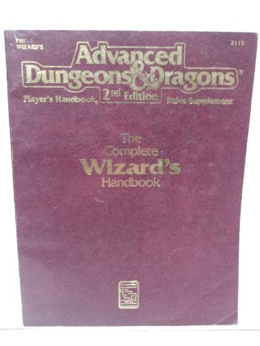 9780880388382: Complete Wizard Handbook: Players Handbook : Rules Supplement (Advanced Dungeons & Dragons)