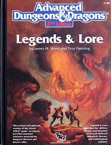 9780880388443: Advanced Dungeons and Dragons: Legends and Lore