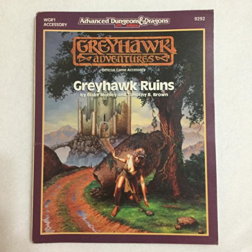 Imagen de archivo de Greyhawk Ruins (Advanced Dungeons & Dragons module WGR1) a la venta por HPB-Ruby