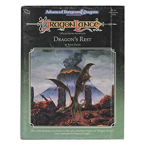 Dragon's Rest (Dla3, Dragonlance Module) (9780880388696) by Christian, D.