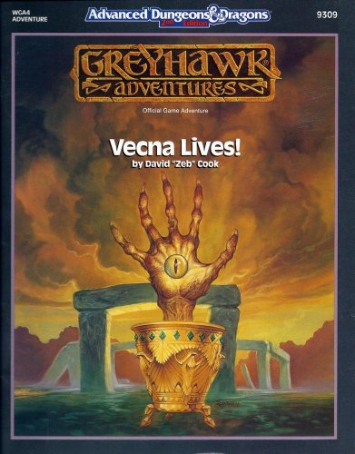 Vecna Lives/Wga4 Adventure (GREYHAWK ADVENTURES) (9780880388979) by Cook, David "Zeb"