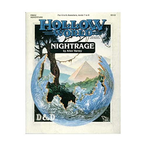 Beispielbild fr Nightrage (D&D/Hollow World Module HWA2) (Dungeons & Dragons: Hollow World) zum Verkauf von HPB Inc.