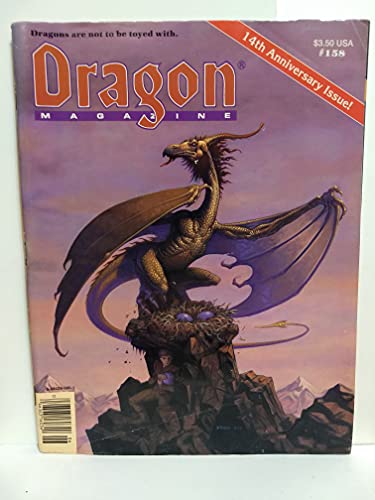 Beispielbild fr Dragon Magazine, No 158 zum Verkauf von HPB-Emerald