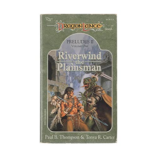 Imagen de archivo de Riverwind the Plainsman (Dragonlance: Preludes, Volume 1)" a la venta por Hawking Books
