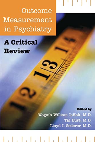 Imagen de archivo de Outcome Measurement in Psychiatry: A Critical Review a la venta por Books From California