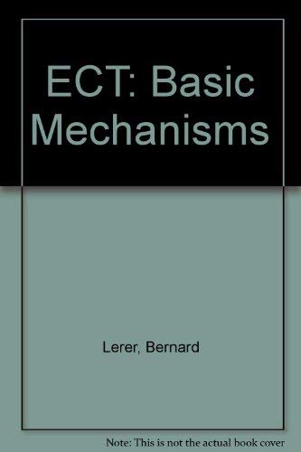 9780880482370: ECT: Basic Mechanisms