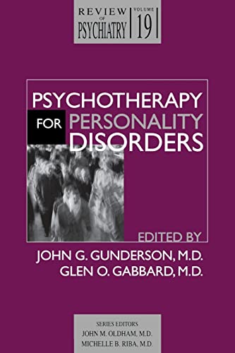 Stock image for Psychotherapy for Personality Disorders Volume 19#3 (Review of Psychiatry) for sale by Save With Sam