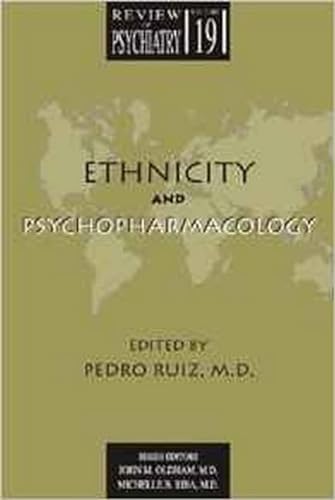 Stock image for Ethnicity and Psychopharmacology (Review of Psychiatry, Volume 19, No. 4) for sale by HPB-Diamond