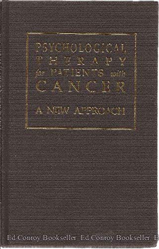 Stock image for Psychological Therapy for Cancer Patients for sale by Wonder Book