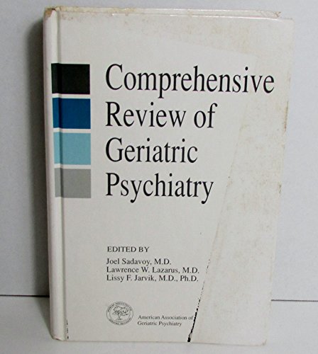 Beispielbild fr Comprehensive Review of Geriatric Psychiatry zum Verkauf von Better World Books