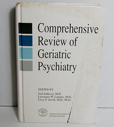 9780880483629: Comprehensive Review of Geriatric Psychiatry