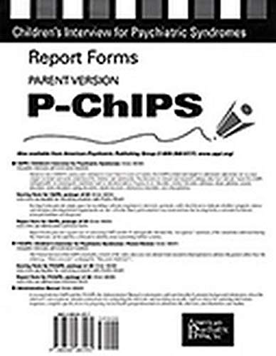 9780880483995: Children's Interview for Psychiatric Syndromes: Report Forms for P-Chips