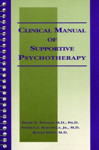 Imagen de archivo de Clinical Manual of Supportive Psychotherapy a la venta por Goodwill