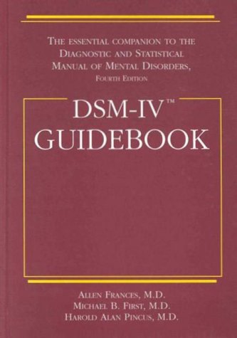 Beispielbild fr Dsm-IV Guidebook zum Verkauf von Wonder Book