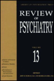 Imagen de archivo de Review of Psychiatry, vol 13 a la venta por HPB-Red