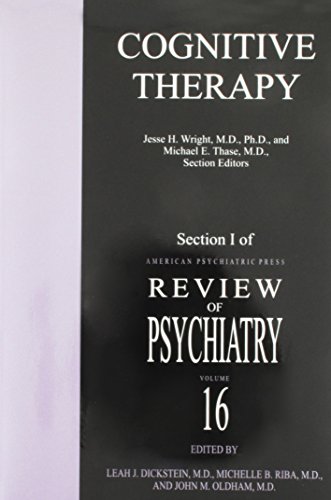 Stock image for Cognitive Therapy Review Of Psychiatry for sale by HPB-Red