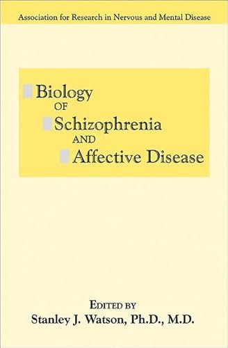Beispielbild fr Biology of Schizophrenia and Affective Disease zum Verkauf von Dunaway Books