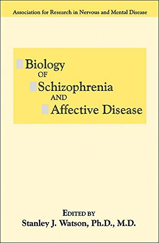 Stock image for Biology of Schizophrenia and Affective Disease for sale by Better World Books: West