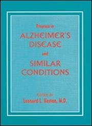 Stock image for Progress in Alzheimer's Disease & Similar Conditions for sale by The Oregon Room - Well described books!