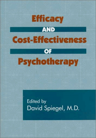 Imagen de archivo de Efficacy and Cost-Effectiveness of Psychotherapy a la venta por HPB-Red