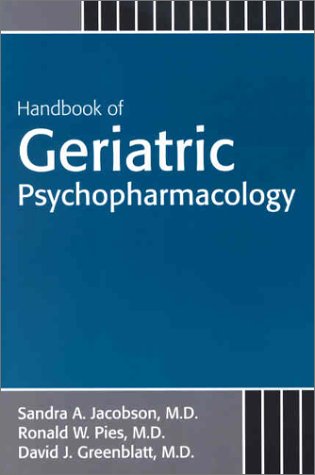 Imagen de archivo de Handbook of Geriatric Psychopharmacology a la venta por dsmbooks