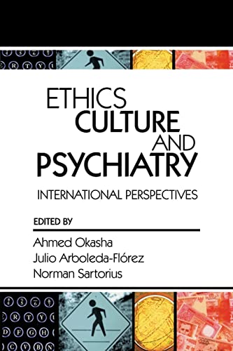 Imagen de archivo de Ethics Culture and Psychiatry : International Perspectives a la venta por Better World Books