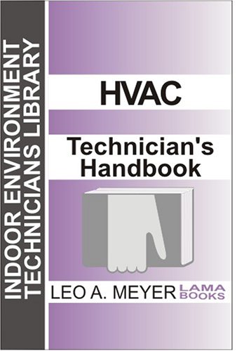 9780880690317: HVAC Technician's Handbook (Indoor Environment Technicians Library)