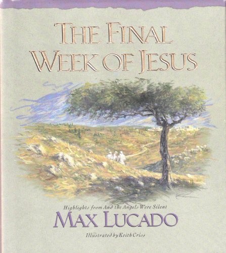 Beispielbild fr The Final Week of Jesus zum Verkauf von BooksRun