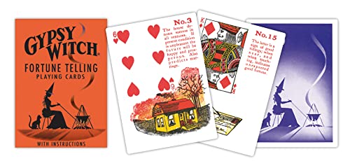 9780880790413: Gypsy Witch Fortune Telling Playing Cards