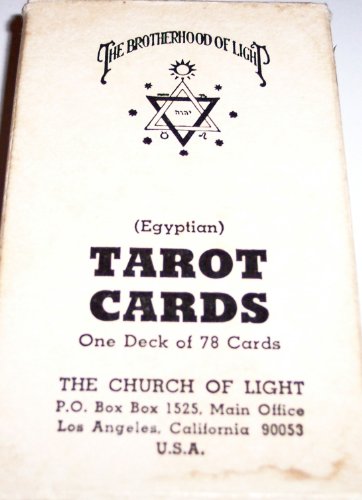 9780880790925: The Brotherhood of Light Tarot Deck: The Church of Light