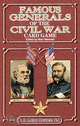 9780880791793: Famous Generals of the Civil War Card Game (Civil War Series)