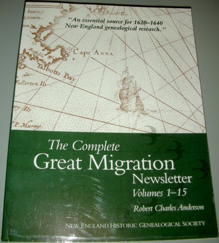 Beispielbild fr The Complete Great Migration Newsletter Volumes 1-15 (Volumes 1-15) zum Verkauf von Wonder Book