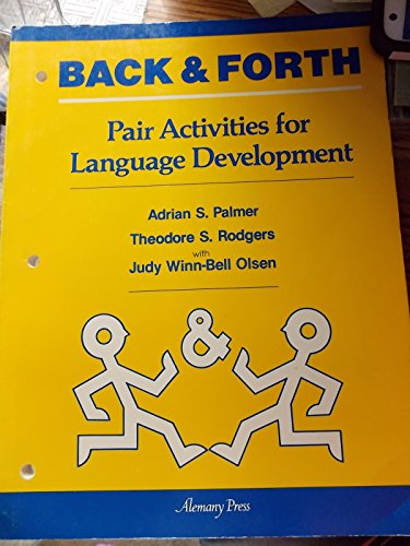 Imagen de archivo de Back and Forth Pair Activities for Language Development a la venta por ThriftBooks-Dallas