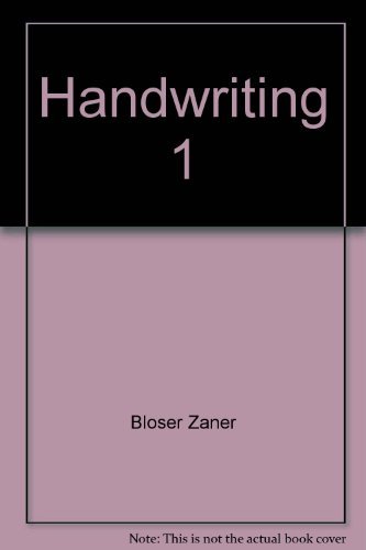 Stock image for Handwriting 1 for sale by Hawking Books