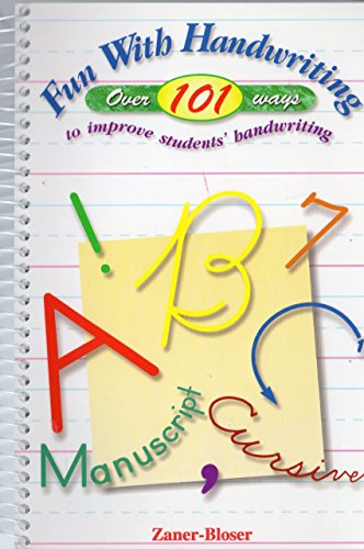 Stock image for Fun with handwriting: Over 101 ways to improve students' handwriting for sale by Wonder Book