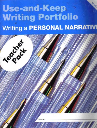 Stock image for Writing a Narrative: Level A (Use-And-Keep Writing Portfolio) for sale by SecondSale