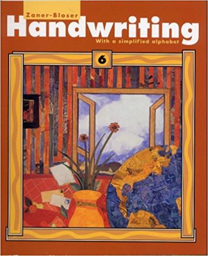 Stock image for Handwriting with a simplified alphabet: Level 6 for sale by Wonder Book