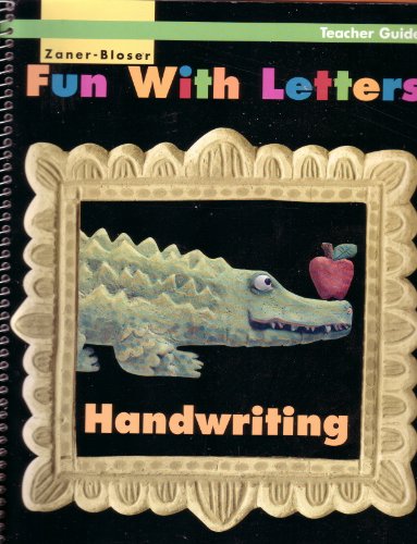 Beispielbild fr Zaner-Bloser Handwriting 1999 : Grade K zum Verkauf von Better World Books