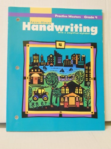 Stock image for Handwriting with a Simplified Alphabet Practice Masters Grade 4 for sale by ThriftBooks-Atlanta