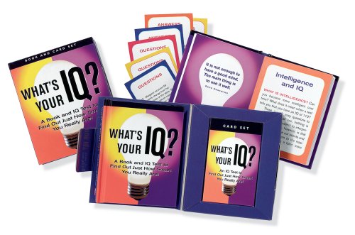 Beispielbild fr What's Your IQ Activity Kit (Book and Card Deck) (Petites Plus) zum Verkauf von Wonder Book