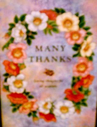 Stock image for Many Thanks : Loving Thoughts for All Occasions for sale by Better World Books