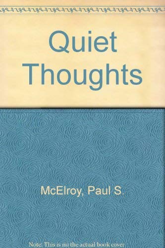 Immagine dell'editore per Quiet Thoughts venduto da Better World Books