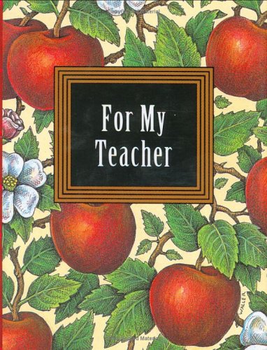 9780880887861: For My Teacher/Book and 24K Gold-Plated Charm