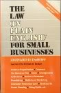 Imagen de archivo de The law (in plain English) for small businesses a la venta por HPB-Red