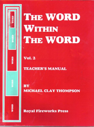 Stock image for The Word Within The Word (TEACHER'S MANUAL, Vol. 2) for sale by Patrico Books