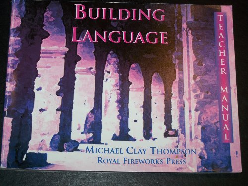 Beispielbild fr Building Language Teacher Manual zum Verkauf von Better World Books