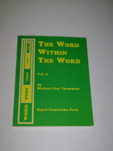 Beispielbild fr The Word Within the Word, Vol. 1 zum Verkauf von KuleliBooks