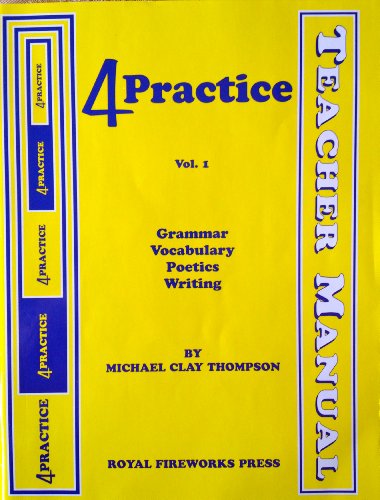 Beispielbild fr 4Practice Vol 1 Teacher Manual zum Verkauf von SecondSale