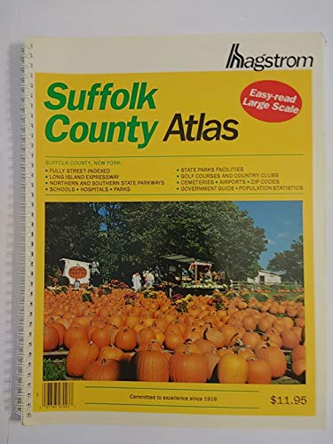 Stock image for Suffolk County Atlas: sixth Large Scale Edition (Hagstrom Suffolk County Atlas Large Scale) for sale by Wonder Book