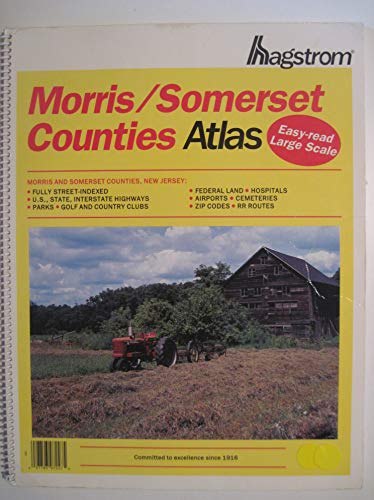 Stock image for Hagstrom Morris, Somerset Counties Atlas: Large Scale Edition for sale by Irish Booksellers
